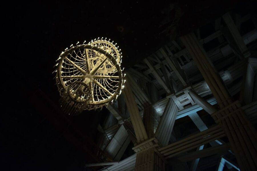 From Krakow: Wieliczka Salt Mine Guided Tour (Hotel Pick-up) - The elevator ride and the final walk