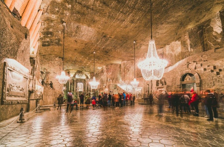 From Krakow: Wieliczka Salt Mine Guided Tour & Pickup Option - St. Kinga Chapel Is the Main Event