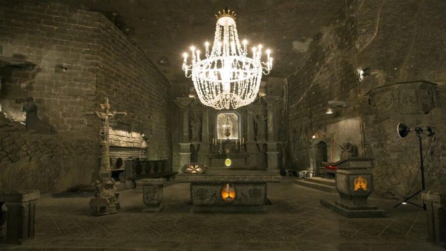 From Krakow: Wieliczka Salt Mine Guided Tour & Transfer - The carved chambers and their sound