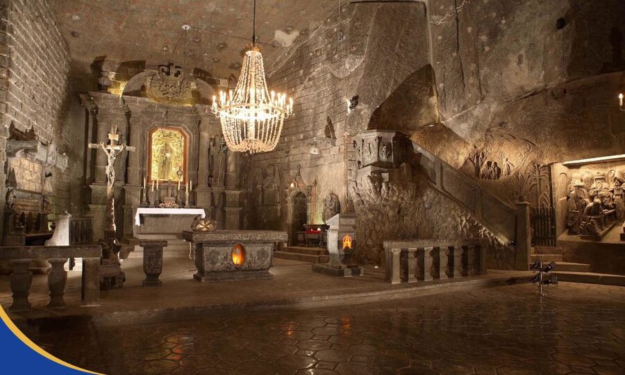 From Krakow: Wieliczka Salt Mine Guided Tour - Walking down into the mine