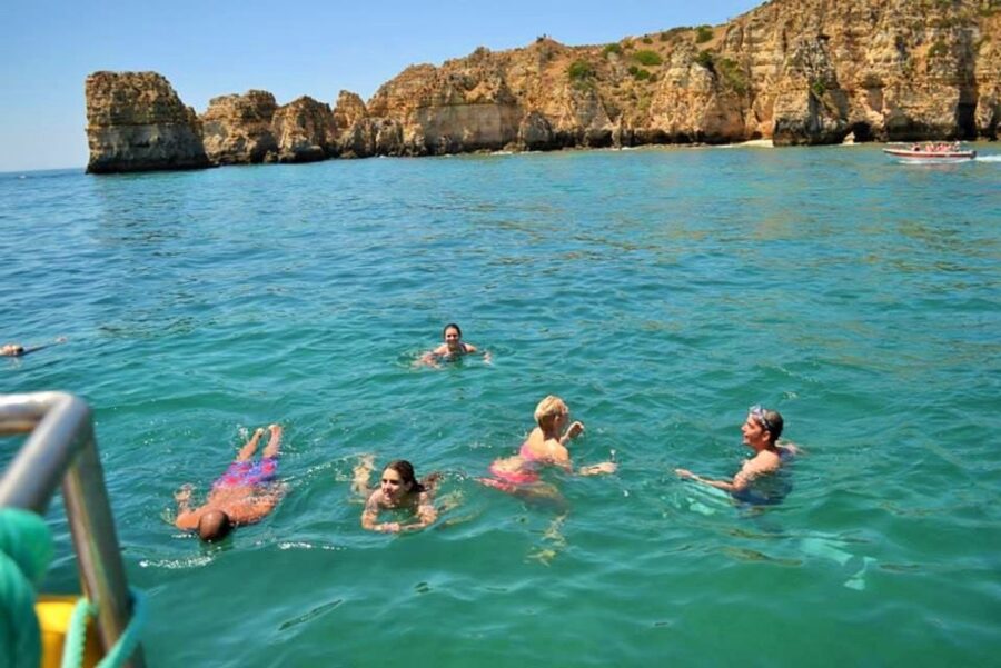 From Lagos: 2.5-Hour Guided Coastal Boat Tour & Grotto Visit - The Ponta da Piedade grotto visit