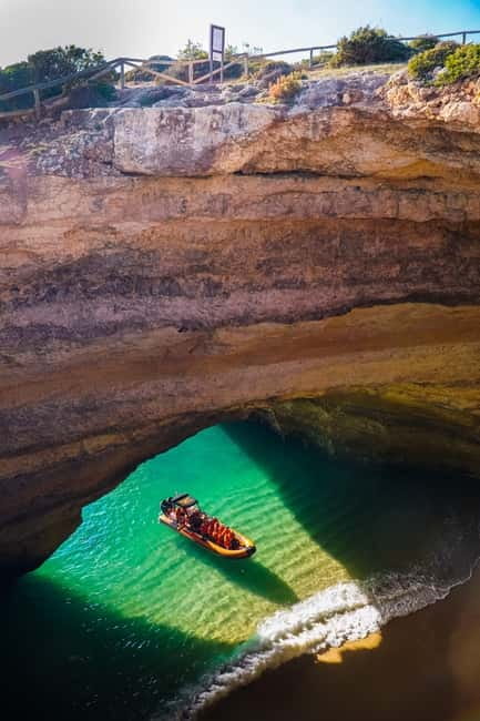 From Lagos: Benagil Caves Speedboat Adventure - Leaving Lagos Marina at Passeio dos Descobrimentos