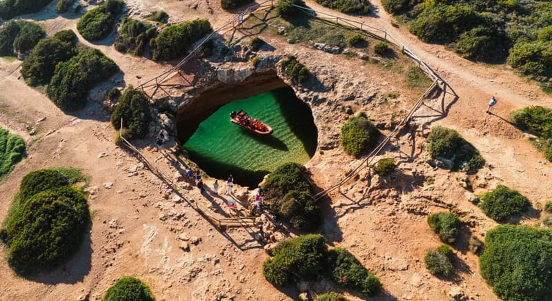 From Lagos: Benagil Caves Speedboat Adventure - The ride along the Algarve coast