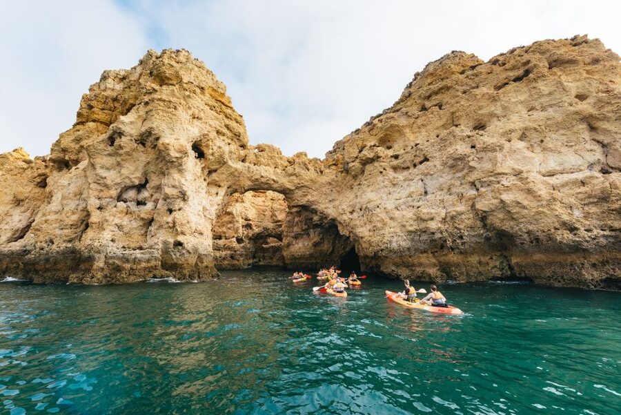 From Lagos: Kayaking and Boat Cave Explorer Tour - A possible swim before the boat ride back