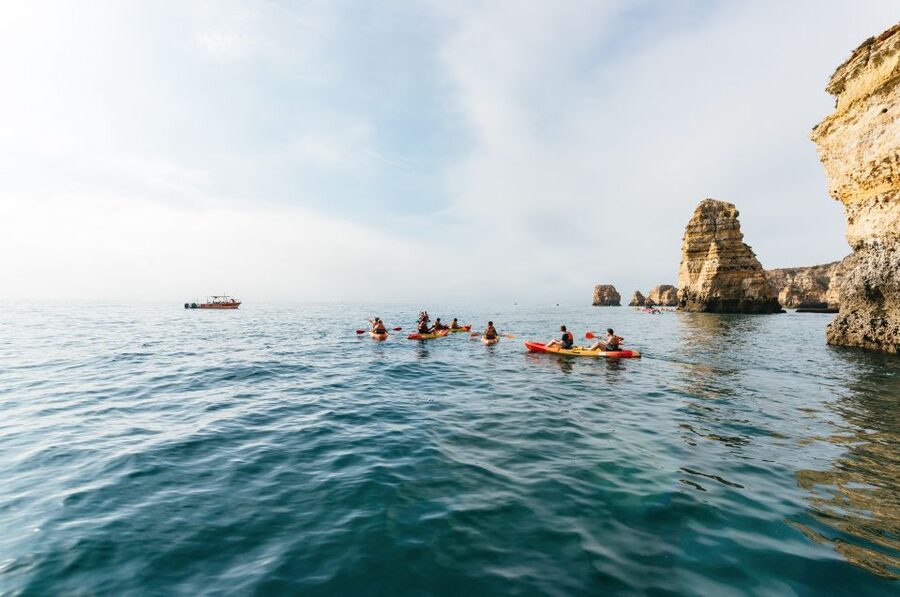 From Lagos: Kayaking and Boat Cave Explorer Tour - Who should book this Ponta da Piedade outing