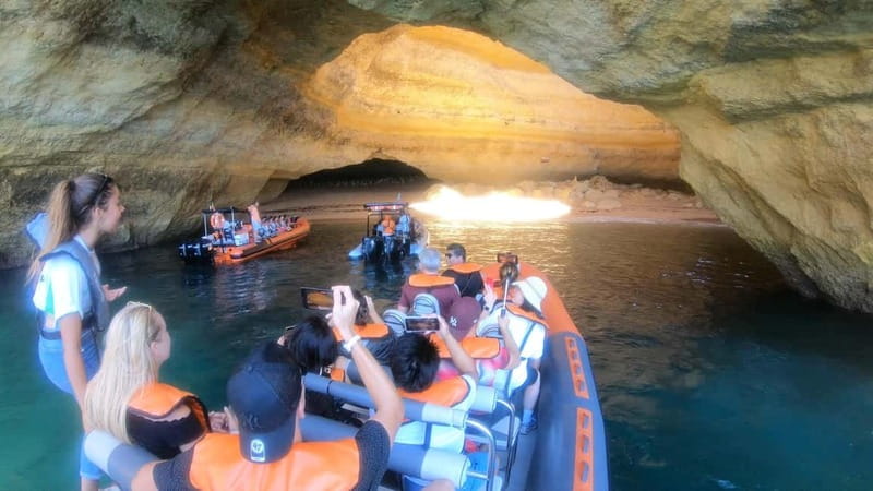 From Lagos: Scenic Cruise to the Benagil and Carvoeiro Caves - Key points at a glance