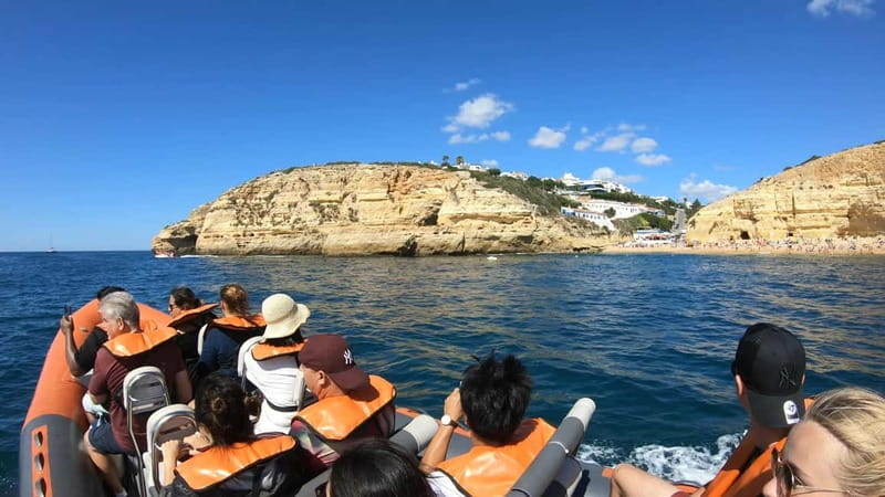 From Lagos: Scenic Cruise to the Benagil and Carvoeiro Caves - Guides who add life to the coastline