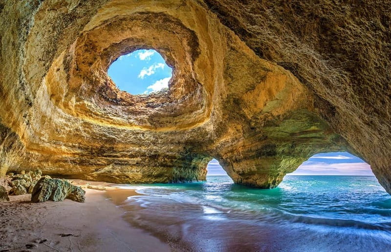 From Lagos: Scenic Cruise to the Benagil and Carvoeiro Caves - From Lagos Marina to the open Atlantic