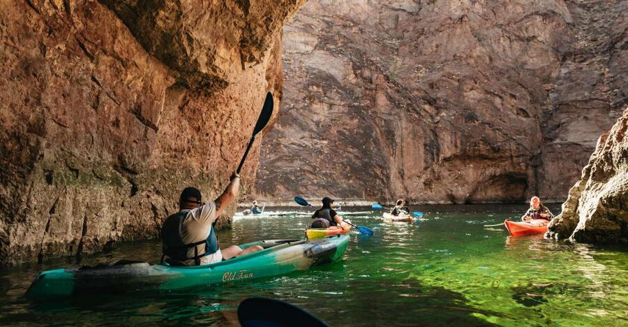 From Las Vegas: Emerald Cave Guided Kayaking Tour - Key points to know