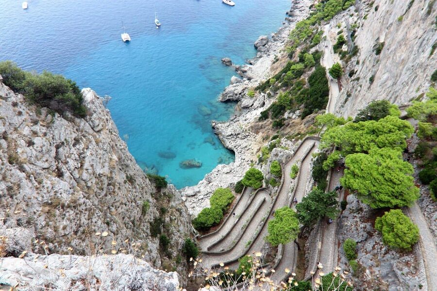 From Naples: Blue Grotto, Capri, and Anacapri Group Tour - Anacapri gives you room to breathe