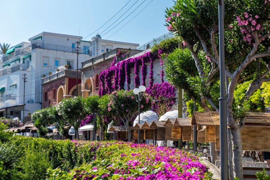 From Naples: Capri, Anacapri, and Blue Grotto Full-Day Trip - Capri town and La Piazzetta