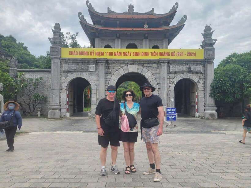 From Ninh Binh: Hoa Lu, Trang An, Mua Cave, & Bich Dong Tour - Three hours on the Trang An sampan