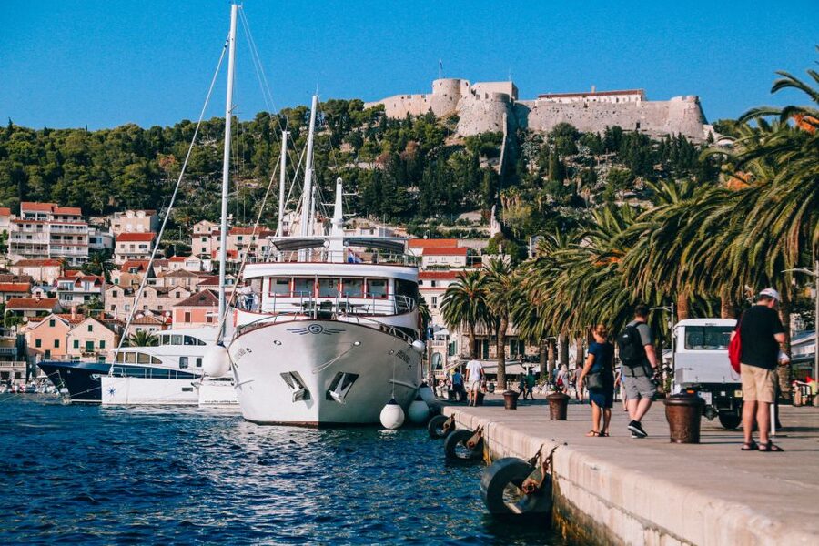 From Omis: Blue Cave & 5 Island Speedboat Tour - Budikovac gives you the best swimming window