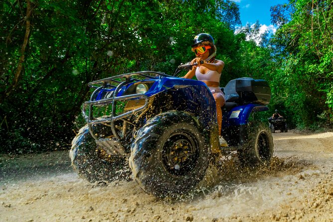 From Playa del Carmen ATV Adventure with Ziplines, Cenote - What the $49 price really buys you