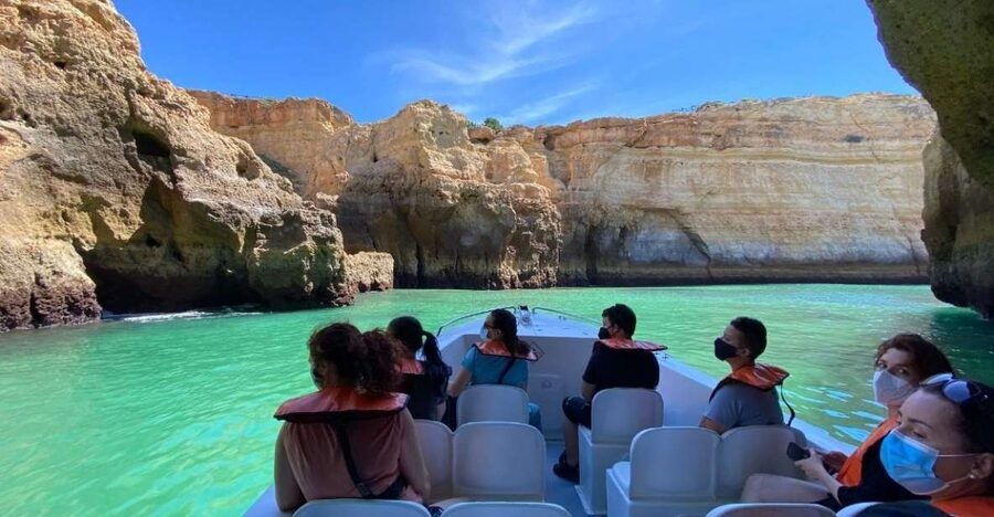 From Portimão: Algar de Benagil and Sea Caves Boat Tour - Setting out from Portimão Marina