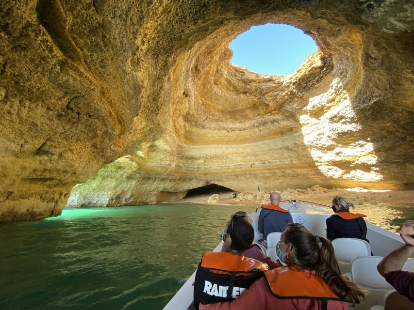 From Portimão: Algar de Benagil and Sea Caves Boat Tour - Guides, captains, and the tone on board