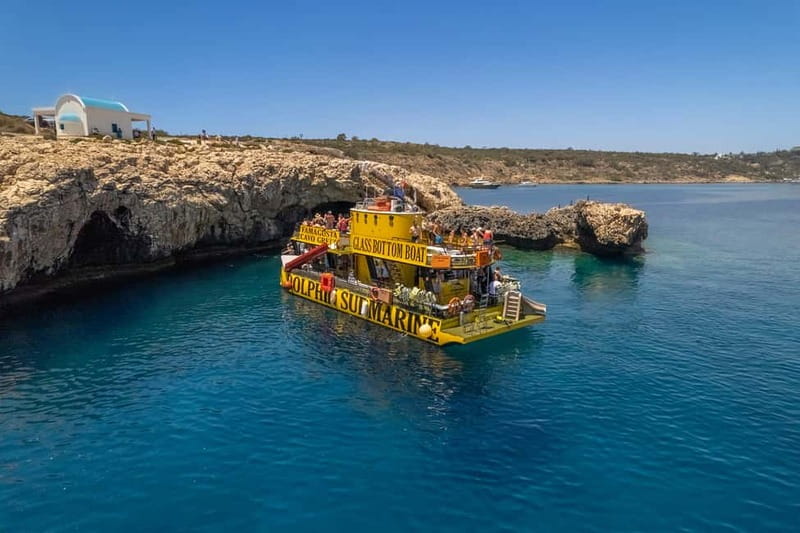 From Protaras: Cruise to Blue Lagoon, Turtle Cove & Sea Cave - Key points at a glance