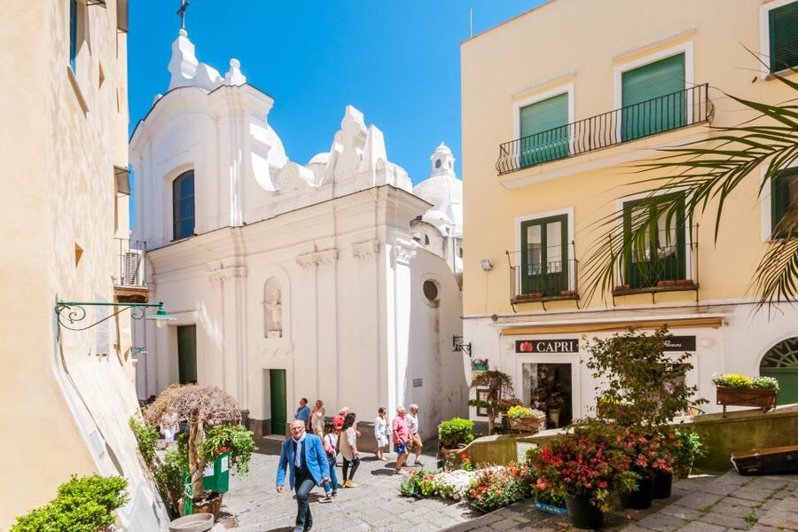 From Rome: Capri Guided Day Trip with Blue Grotto - The Blue Grotto, beauty with a queue attached