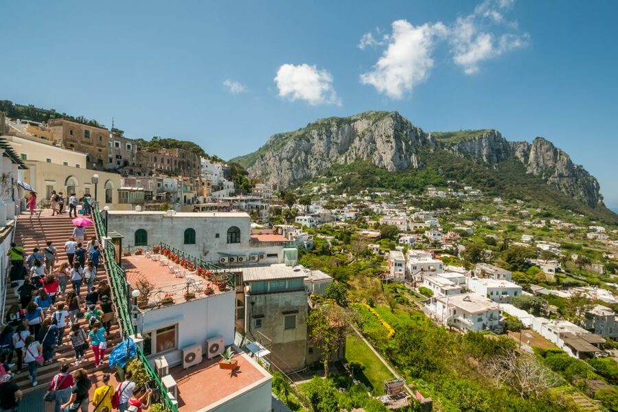 From Rome: Capri Guided Day Trip with Blue Grotto - The return boat and long ride back to Rome