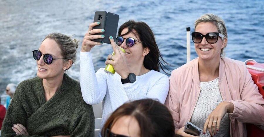 From Sorrento: Day Trip to Capri with Blue Grotto - The coastal cruise from Marina Grande