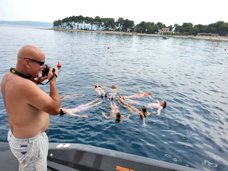 From Split: Blue Cave, Hvar, Mamma Mia, 5 Islands boat Tour - The Pakleni Islands on the way to Hvar