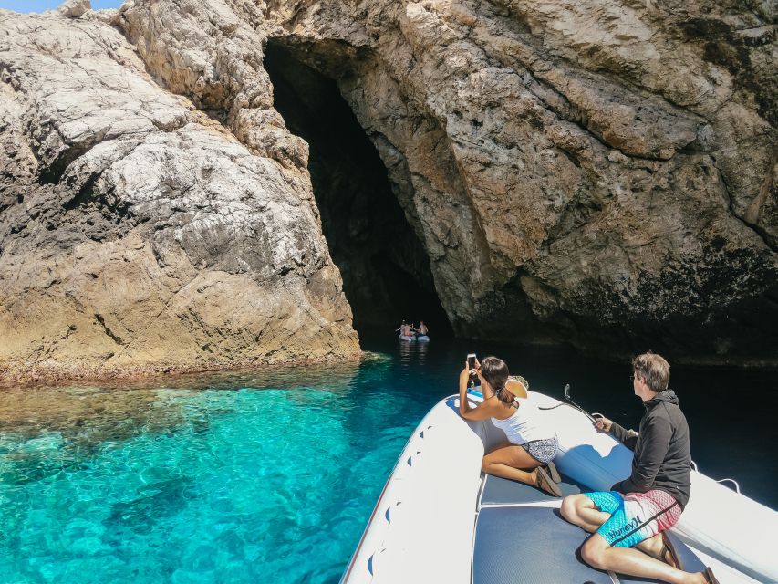 From Split: Blue Cave, Mamma Mia, Vis & Hvar 5-Island Tour - What the boat ride is really like