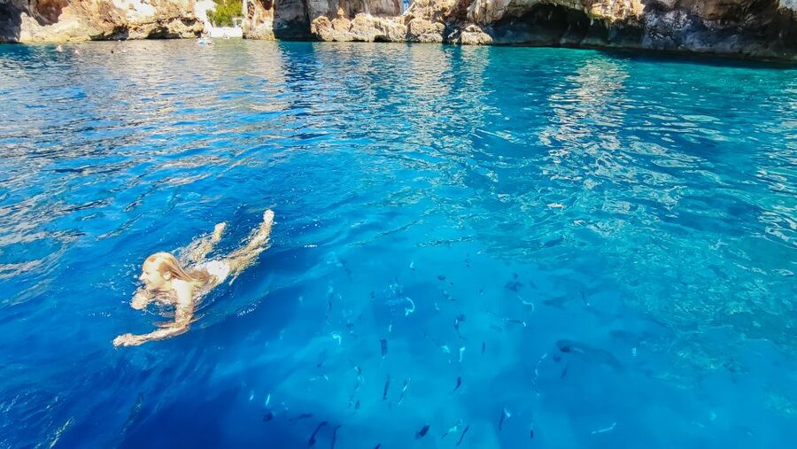 From Split: Blue Cave, Mamma Mia, Vis & Hvar 5-Island Tour - Komiža on Vis: a fishing village with film appeal