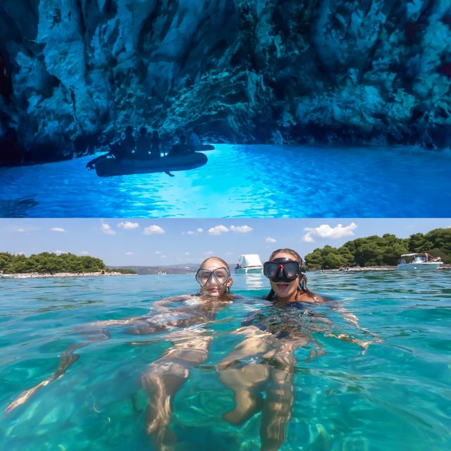 From Split: Blue Cave, Mamma Mia, Vis & Hvar 5-Island Tour - Budikovac Blue Lagoon: the day’s best swim break