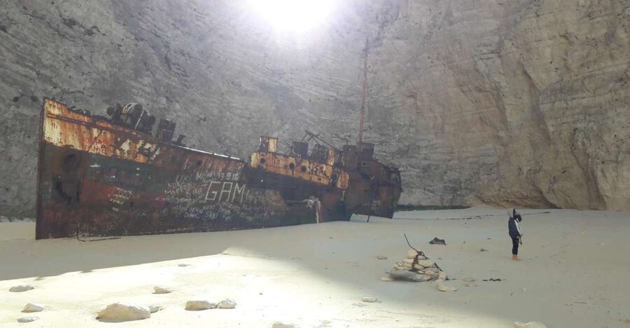 From St.Nikolaos: Boat Cruise to Navagio Beach & Blue Caves - Boat comfort and group size