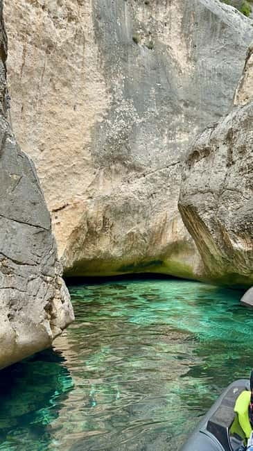 From Vlore: Blue Cave and Grama Bay Adventures - Nezhaj Bay gives you another hour in the water