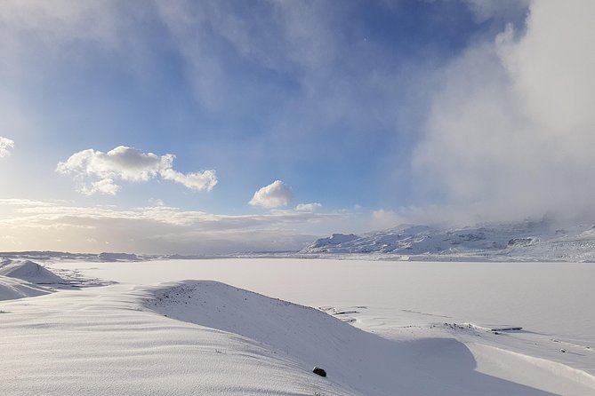 Frozen Wonders : Small Group Ice Cave Tour - Putting on crampons and entering the Sapphire cave