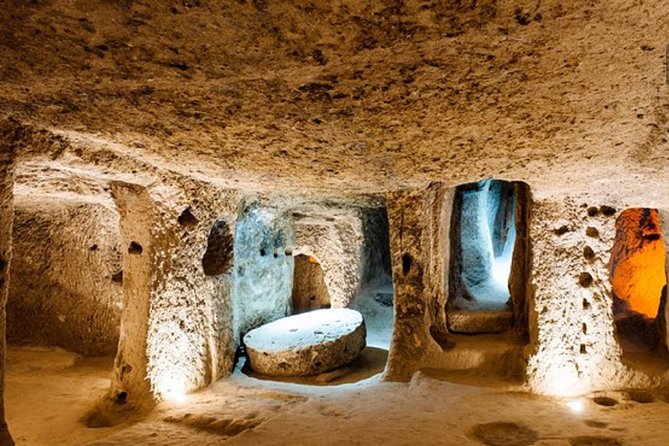 Full Day Cappadocia Tour( Red Tour + Underground City ) - Pasabag and the Monks Valley formations
