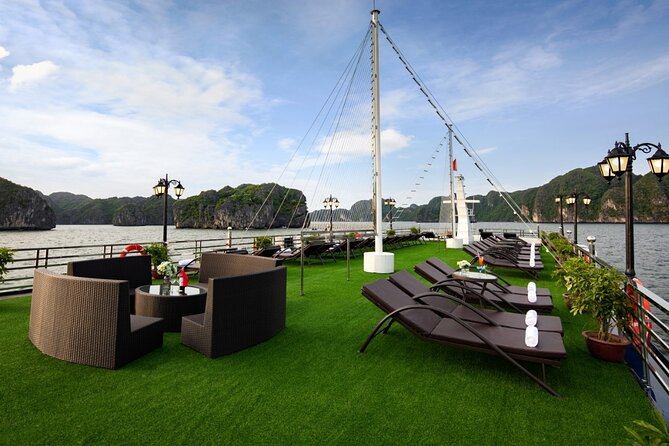 Halong Pandora 5 Star Cruise 2D1N-All Inclusive, cave, transfer - The cave, kayaking, and floating scenery