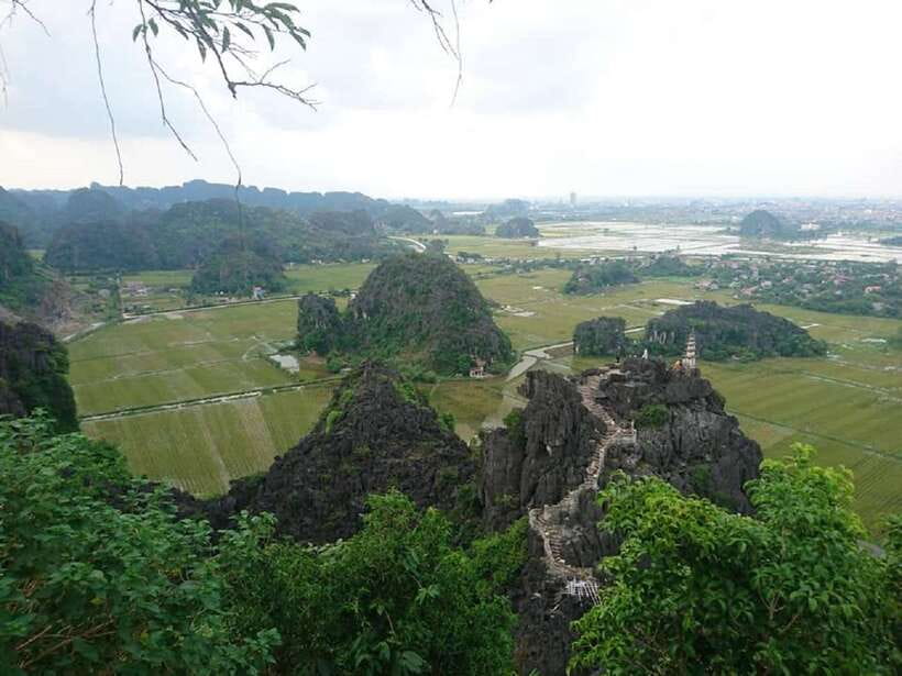 Hanoi: Ninh Binh, Bai Dinh/Hoa Lu, Trang An, & Mua Cave Tour - Lunch with local dishes and vegetarian choices