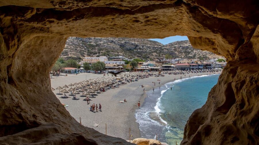 Heraklion: Matala Beach, Hippie Caves & Odigitria Monastery - Guide quality and the pace of the day