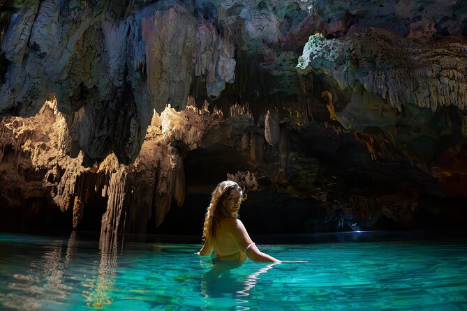 Hidden Cenote Swim: Snorkeling, Sea Turtles and Beachside Lunch - A cenote first, then sea turtles at Akumal