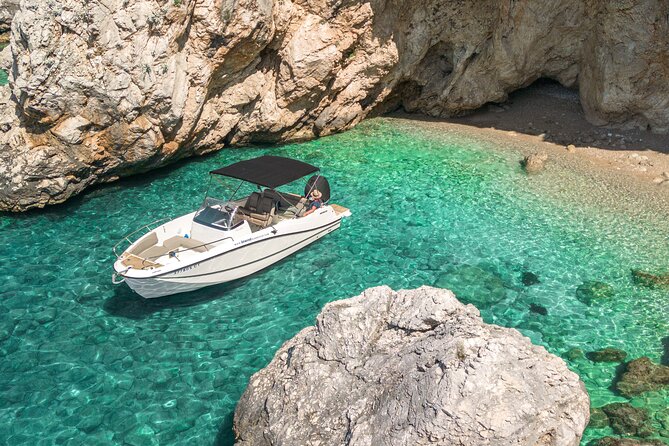 Hidden Gems Odyssey: Private Elaphiti Islands & Blue Cave Tour - Lopud and the sandy beach at Šunj