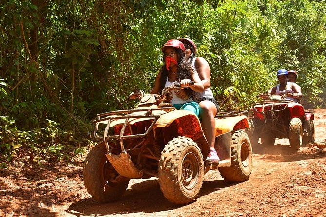 Horseback Riding plus ATV, Cenote, Ziplines, and Lunch - Four ziplines through the trees