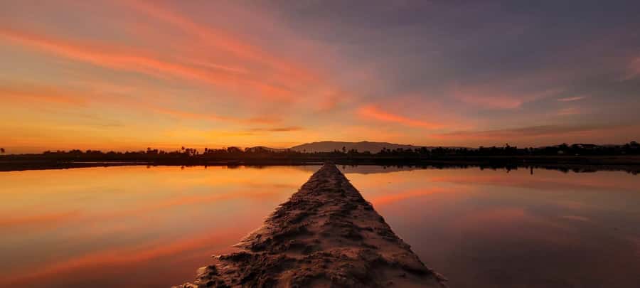 Kampot Countryside include Pepper farm, Salt field & Lake - La Plantation, where pepper becomes real