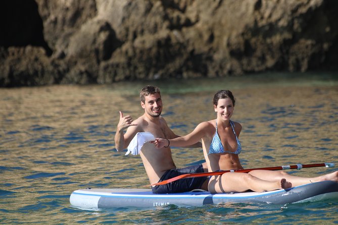 Kayak tour in Lagos to visit the caves. - The beach stop and snorkeling