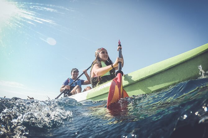 Kayak tour in Pula to Valley of Tears/free drinks+photos included - Swimming and snorkeling at the coastal stop