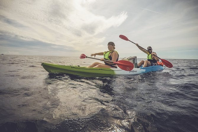 Kayak tour in Pula to Valley of Tears/free drinks+photos included - Cliff jumping with sensible limits