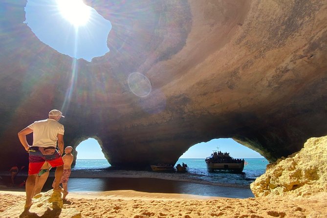 Kayaking to Benagil Cave, Small group guided by a local native - Paddling past the first caves