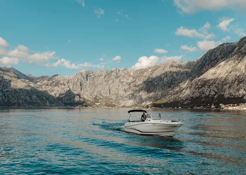 Kotor: Bay of Kotor and Blue Cave Speedboat Tour - The old submarine tunnel