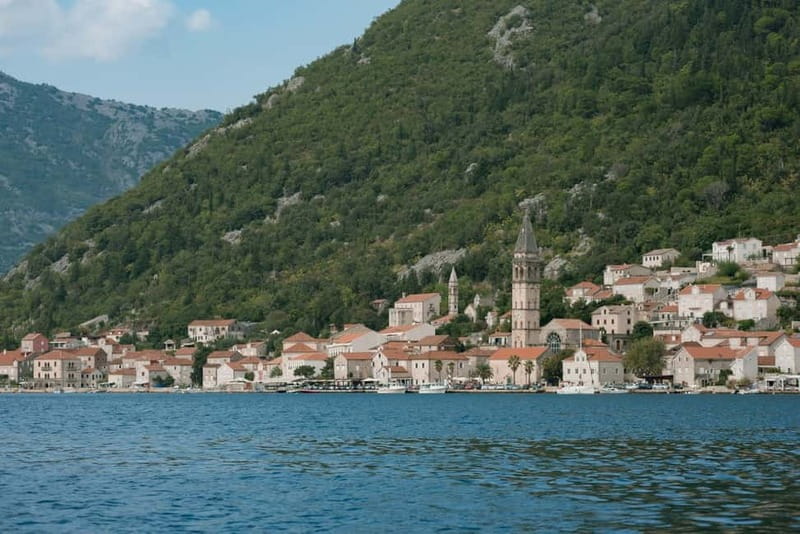 Kotor - Blue Cave and Lady of the Rocks 3 Hour Tour - The former submarine tunnel on Lustica