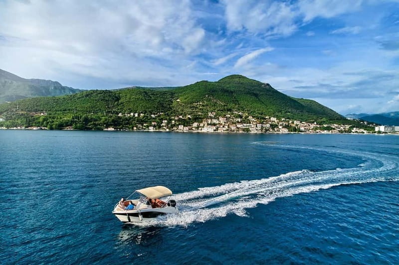 Kotor: Blue Cave and Our Lady of the Rock Speedboat Tour - The Blue Cave: beautiful water, limited space