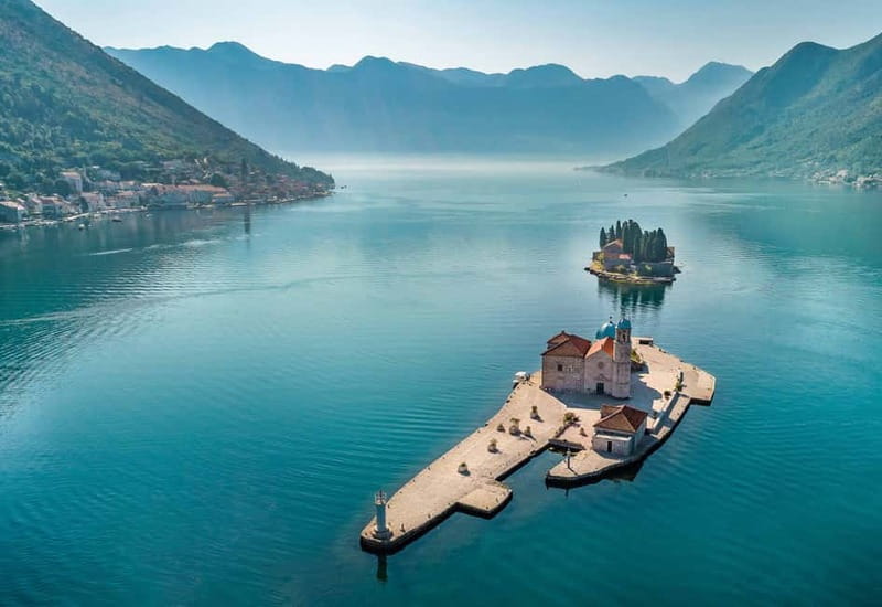 Kotor: Blue Cave with Kotor Bay Island and Submarine Tunnels - Our Lady of the Rocks in 20 minutes