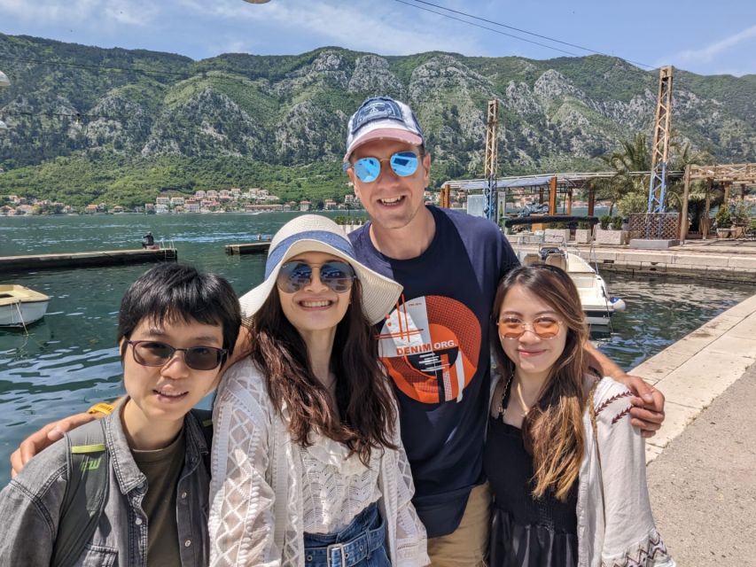 Kotor: Boat Cruise with Blue Cave Swim and Submarine Base - Our Lady of the Rocks and the story beneath the church