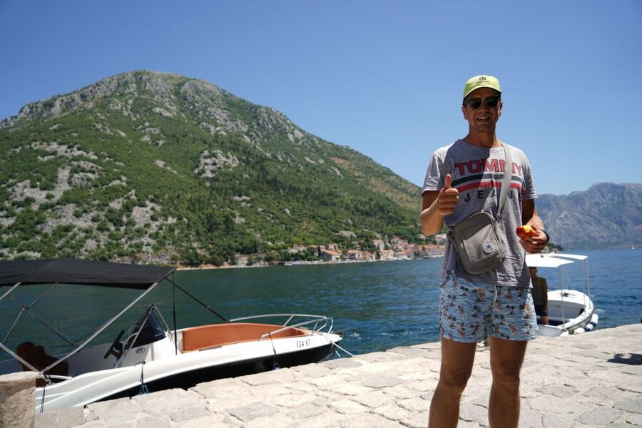 Kotor: Boat Cruise with Blue Cave Swim and Submarine Base - Mamula Island and a difficult wartime past