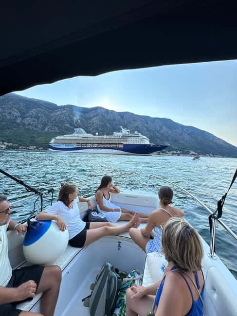 Kotor: Our Lady of the Rocks and Blue Cave Group Boat Tour - Mamula Island and the former prison